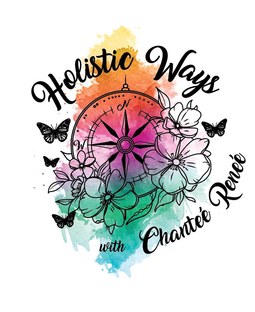 Official Holistic Ways with Chanteé Reneé watercolor logo